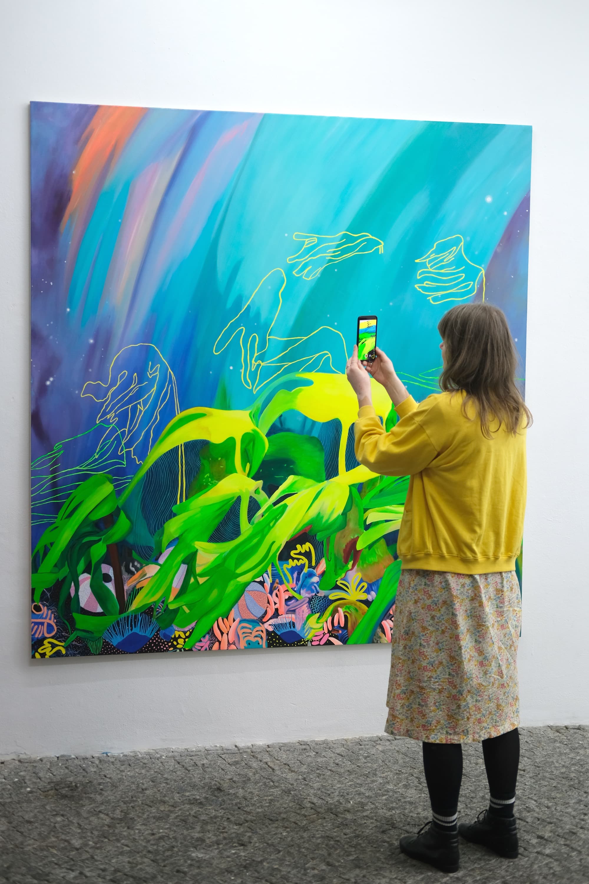 Portrait of a Kelp Forest — kelp in natural habitat